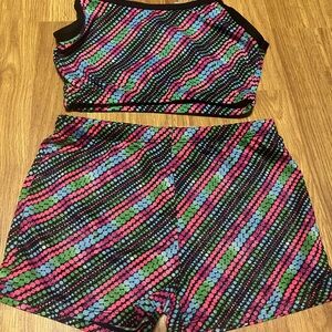 Sports bra and Shorts Set